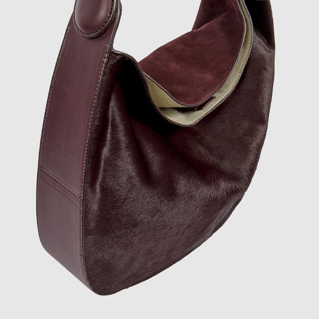 Kadın Süet Hobo Çanta