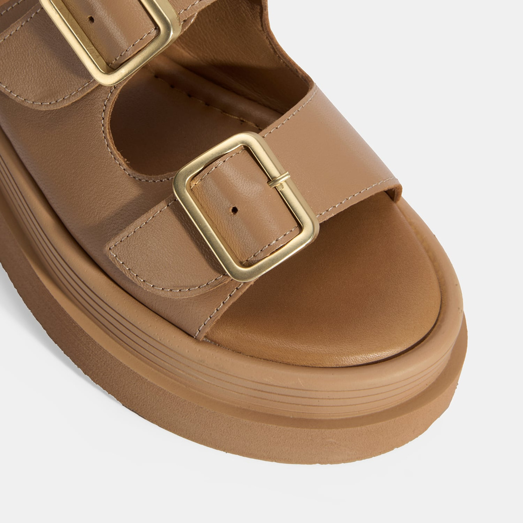 Kadın Taba Ayarlanabilir Tokalı Terlik