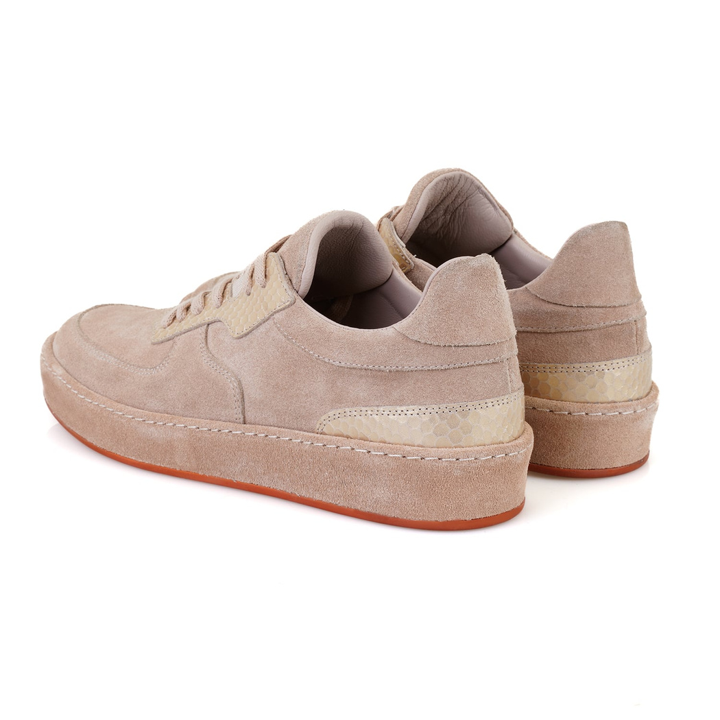 Kadın Taba Deri Günlük Ayakkabı