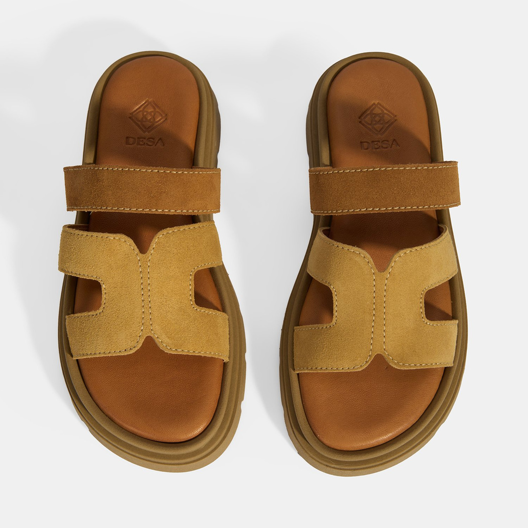 Kadın Taba Süet Terlik