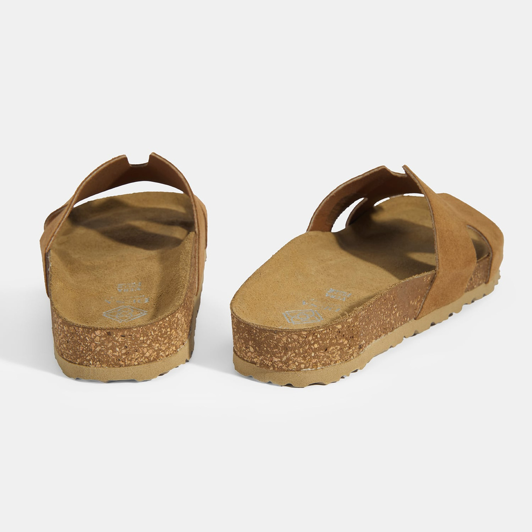 Kadın Taba Süet Terlik