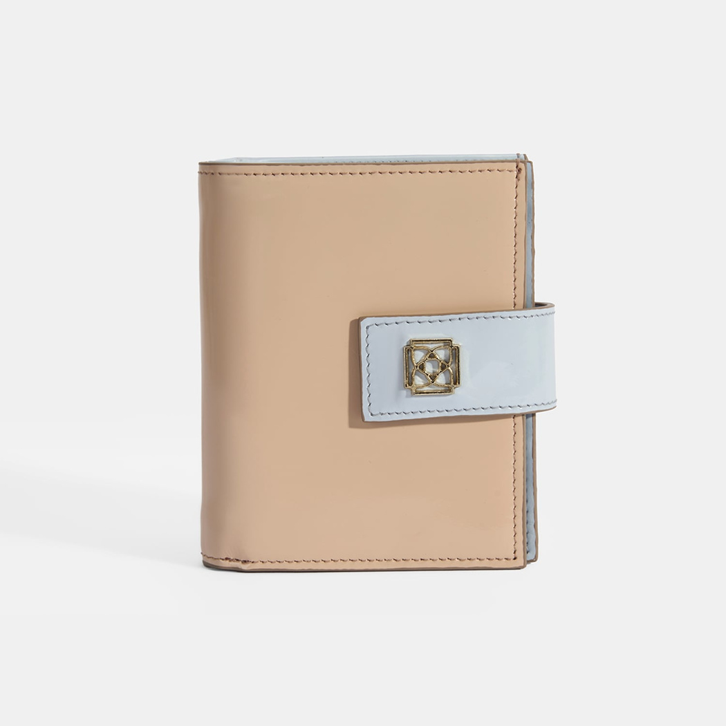 Kadın Ten / Mavi Deri Cüzdan