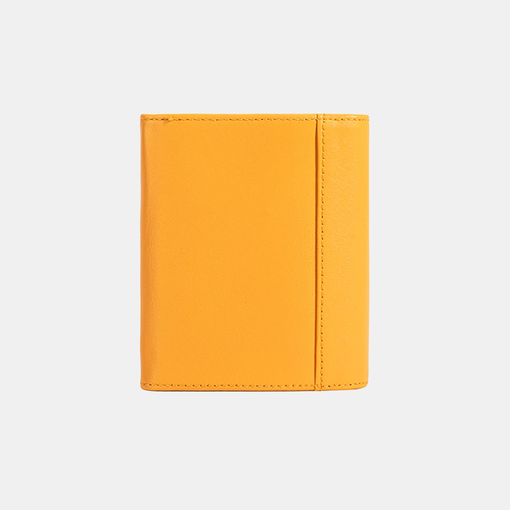 Kadın Turuncu D Logolu Deri Cüzdan