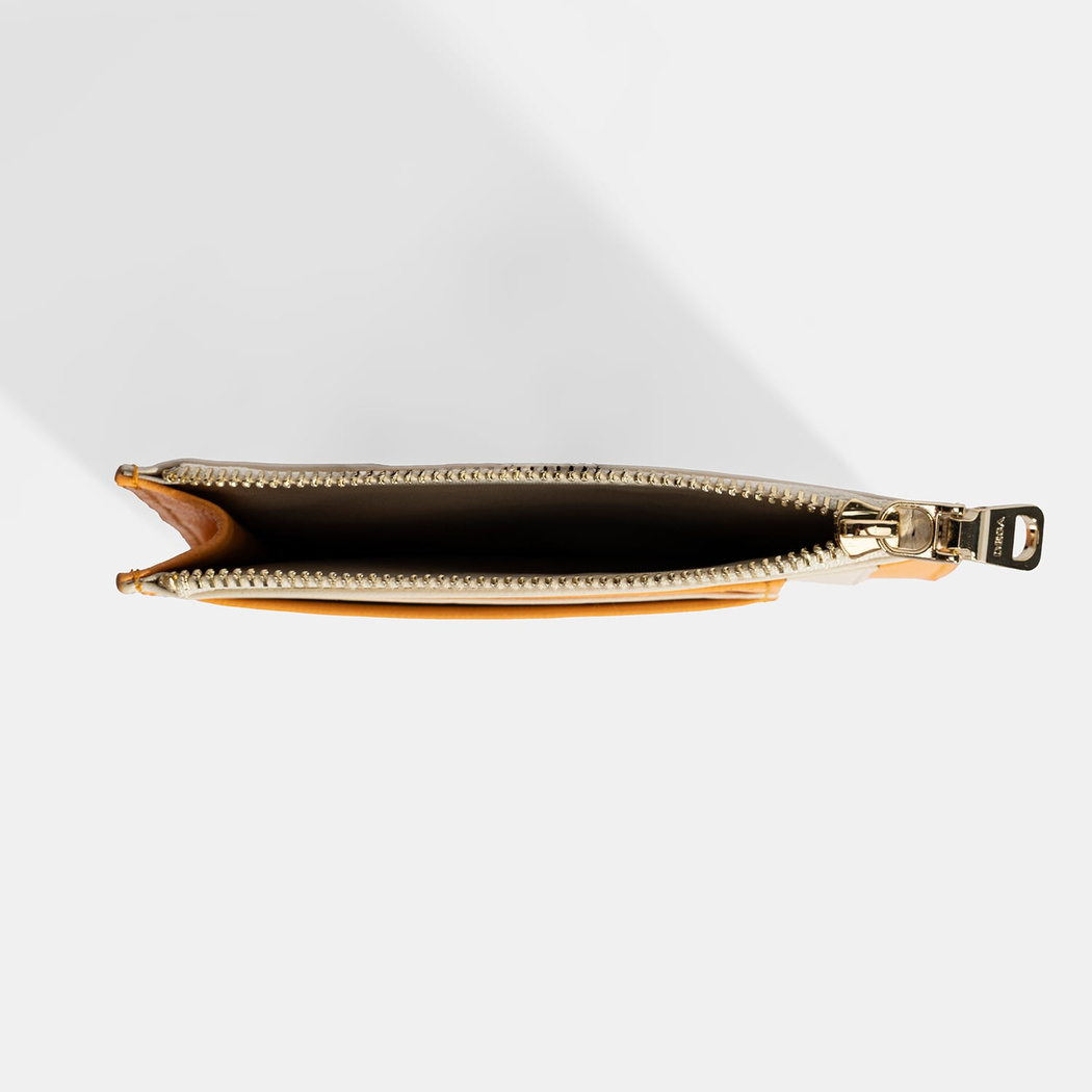 Kadın Turuncu Deri Cüzdan