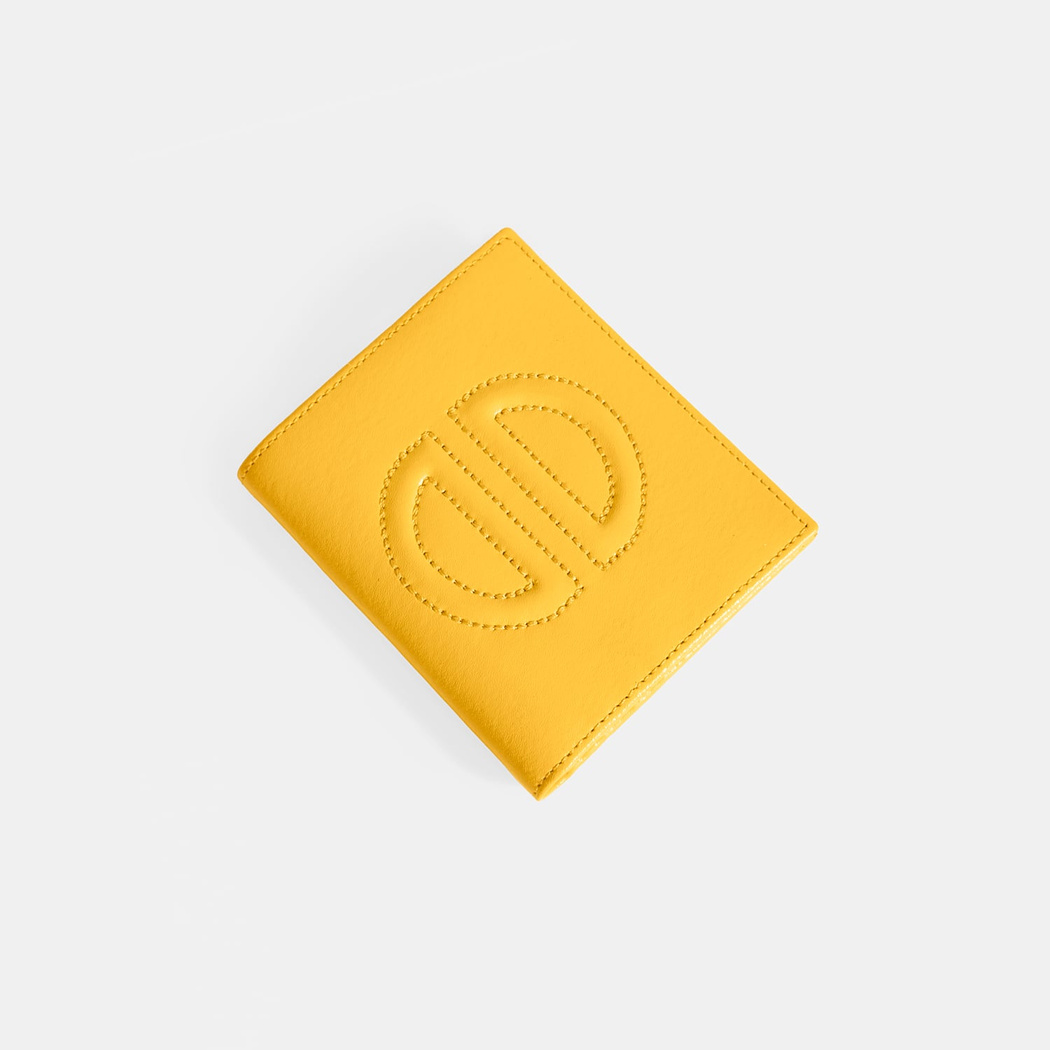 Kadın Turuncu Deri Cüzdan