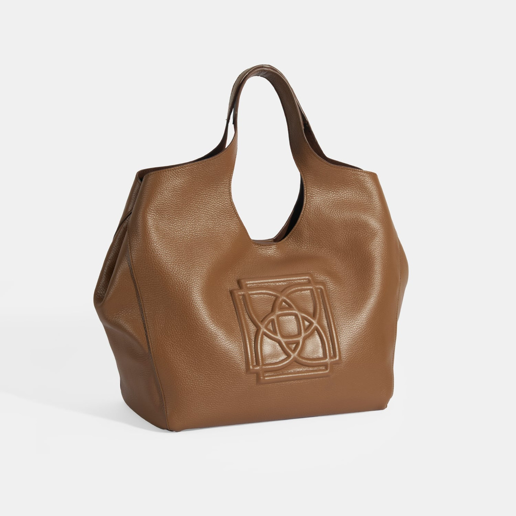 Kadın Turuncu Deri Hobo Çanta