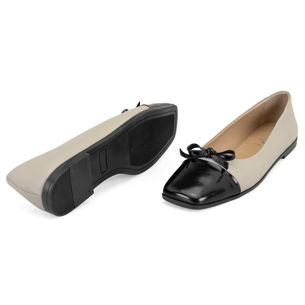 Kadın Vizon Deri Babet