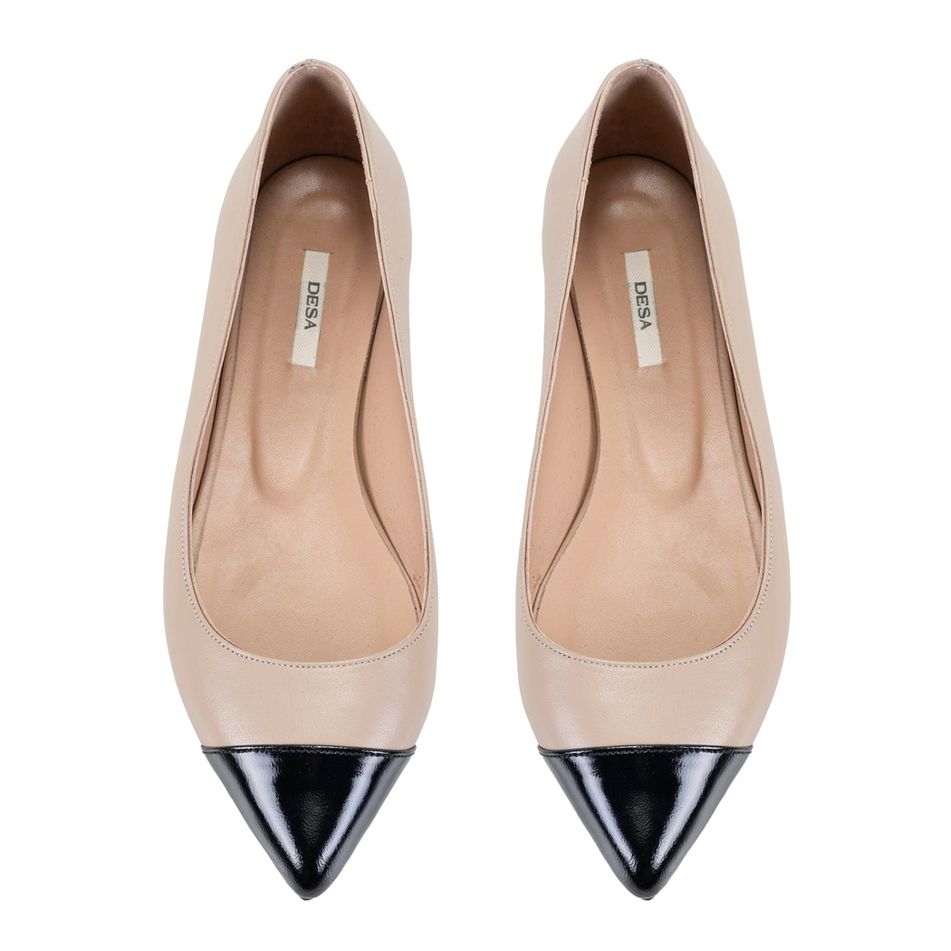 Kadın Vizon Deri Babet