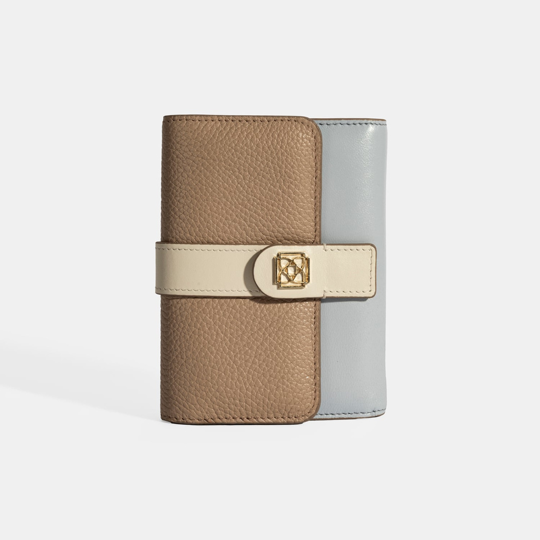 Kadın Vizon / Mavi Deri Cüzdan