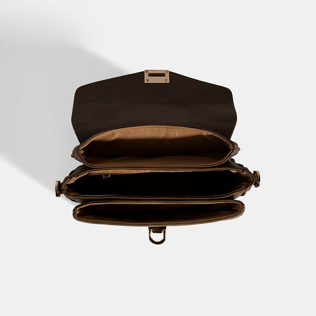 Kadın Vizon Omuz Askılı El Çantası