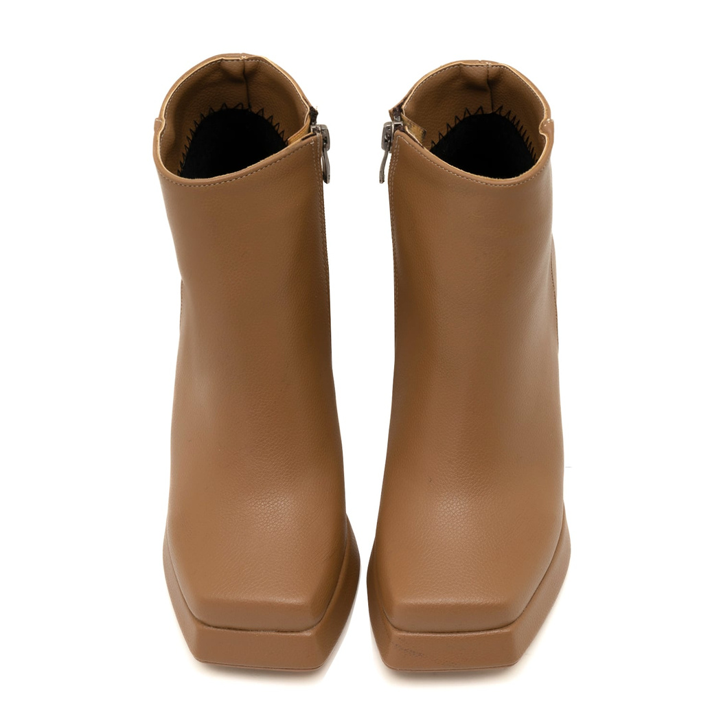 Kadın Vizon Platform Topuklu Bot