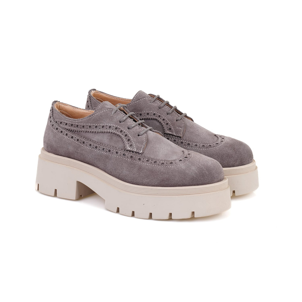 Kadın Vizon Süet Deri Günlük Ayakkabı