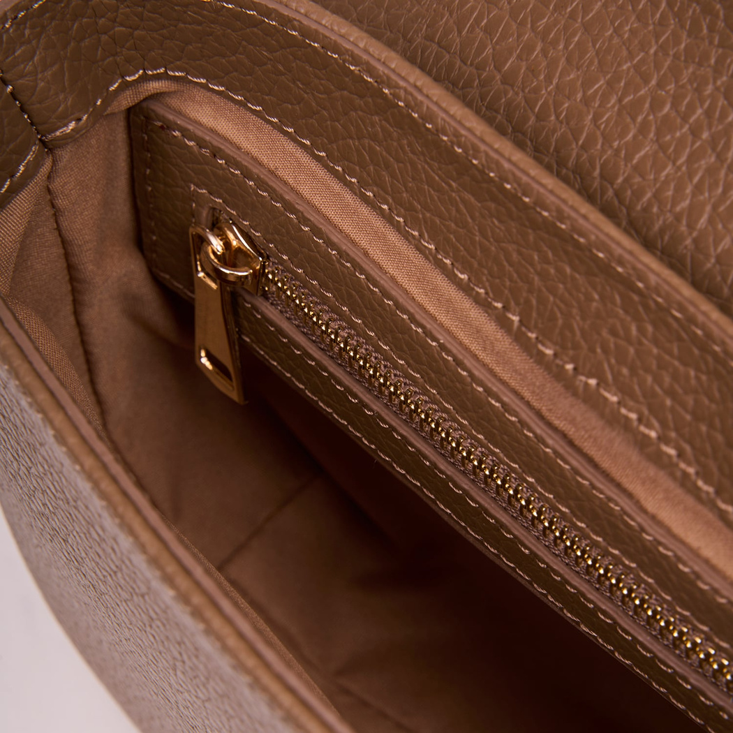 Kadın Vizon Süet Dokulu Ayarlanabilir Askılı Omuz Çantası