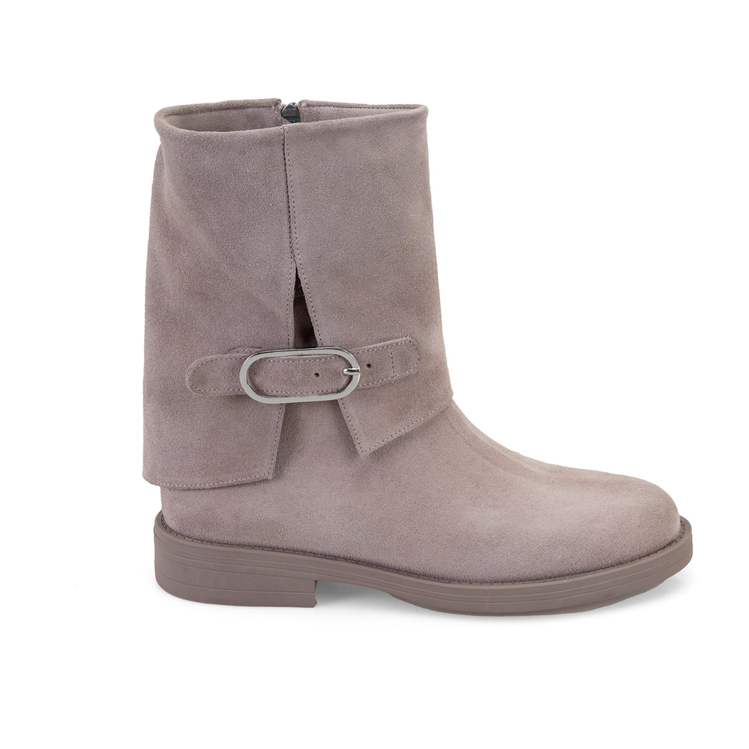 Kadın Vizon Toka Aksesuarlı Bot