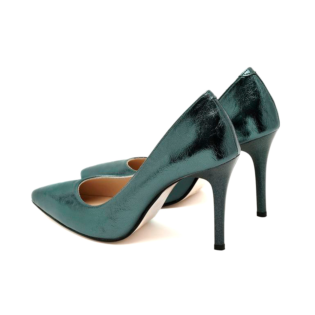 Kadın Yeşil Klasik Topuklu Ayakkabı