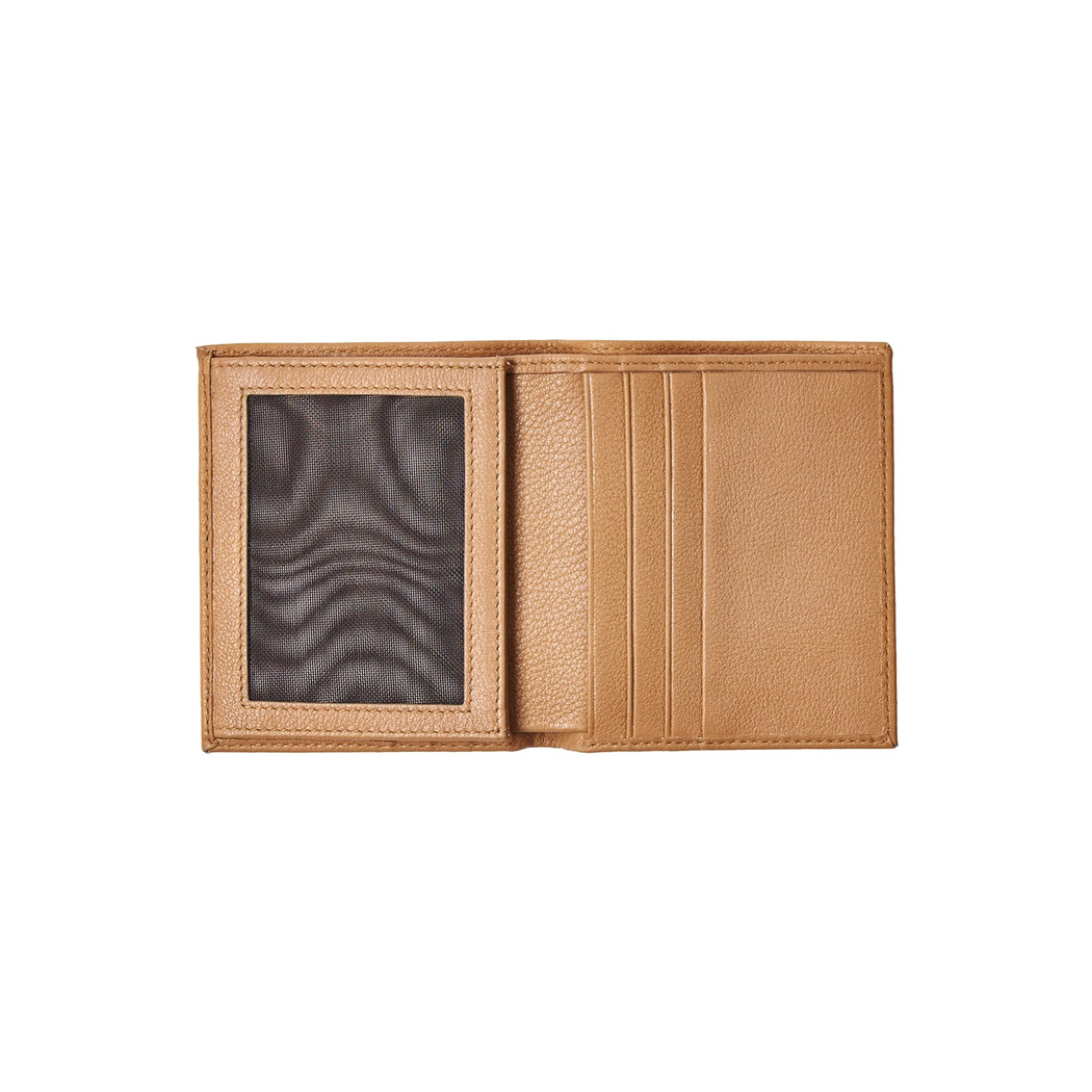 Kahve D Logolu Kadın Deri Cüzdan