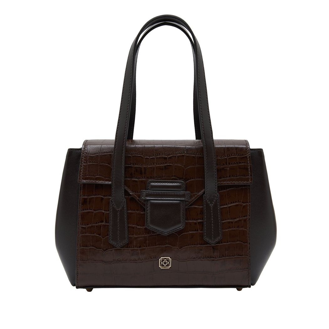 Kahve Dieb Kadın Deri El Çantası