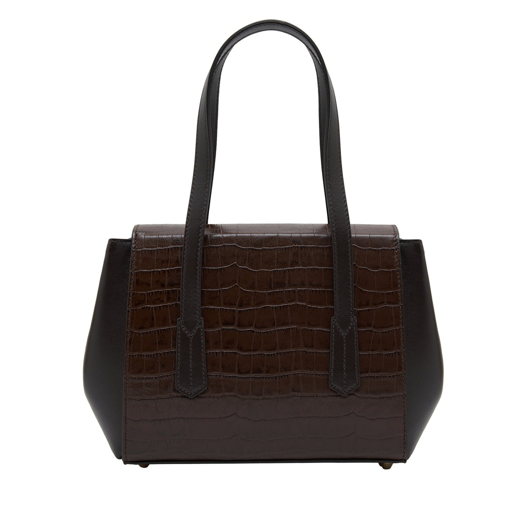 Kahve Dieb Kadın Deri El Çantası