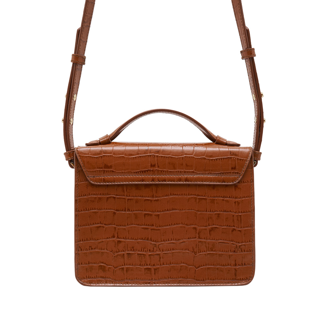 Kahve Diode Kadın Deri Omuz Askılı Çanta