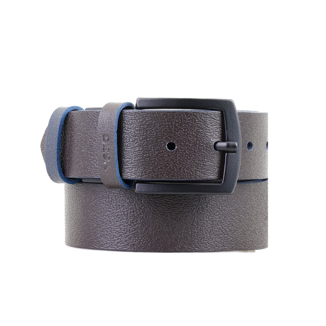 Kahve Erkek Çift Taraflı Spor Deri Kemer