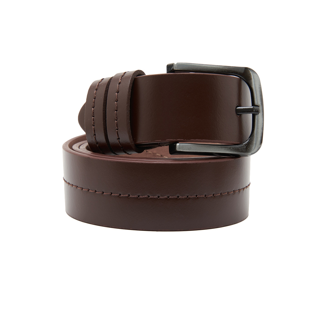 Kahve Erkek Deri Kemer