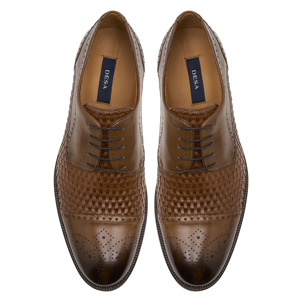 Kahve Erkek Deri Klasik Ayakkabı