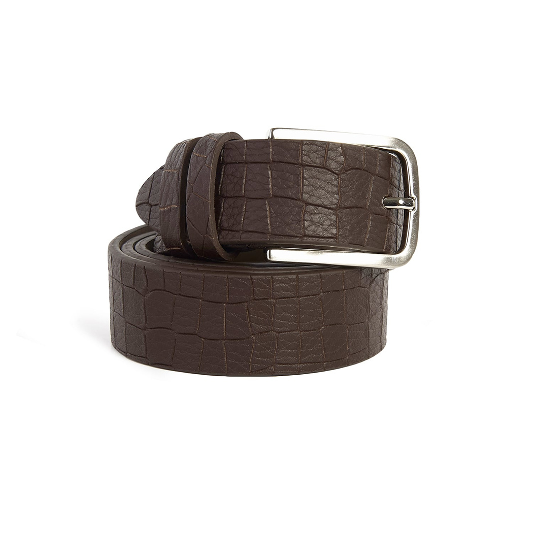 Kahve Erkek Klasik Deri Kemer