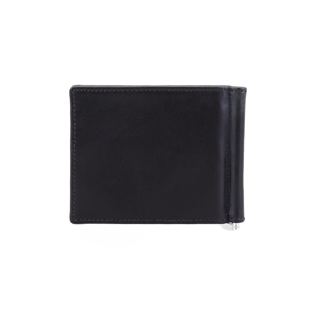 Kahve Erkek Para Klipsli Deri Cüzdan / Kartlık