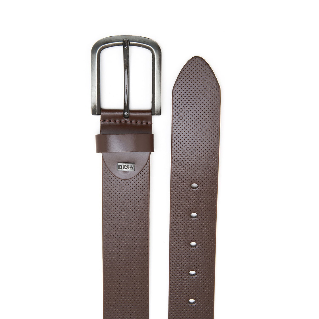 Kahve Erkek Spor Deri Kemer