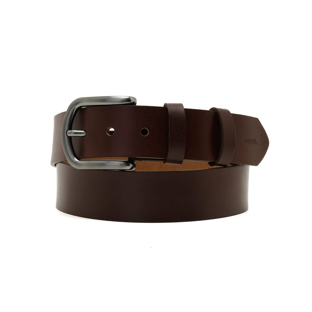 Kahve Erkek Spor Deri Kemer