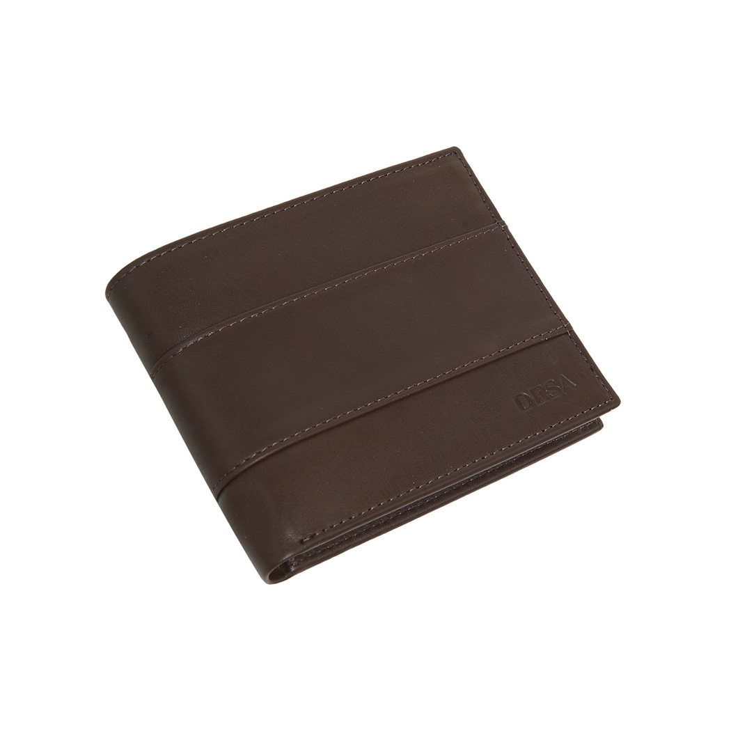 Kahve Gazdag Erkek Deri Cüzdan