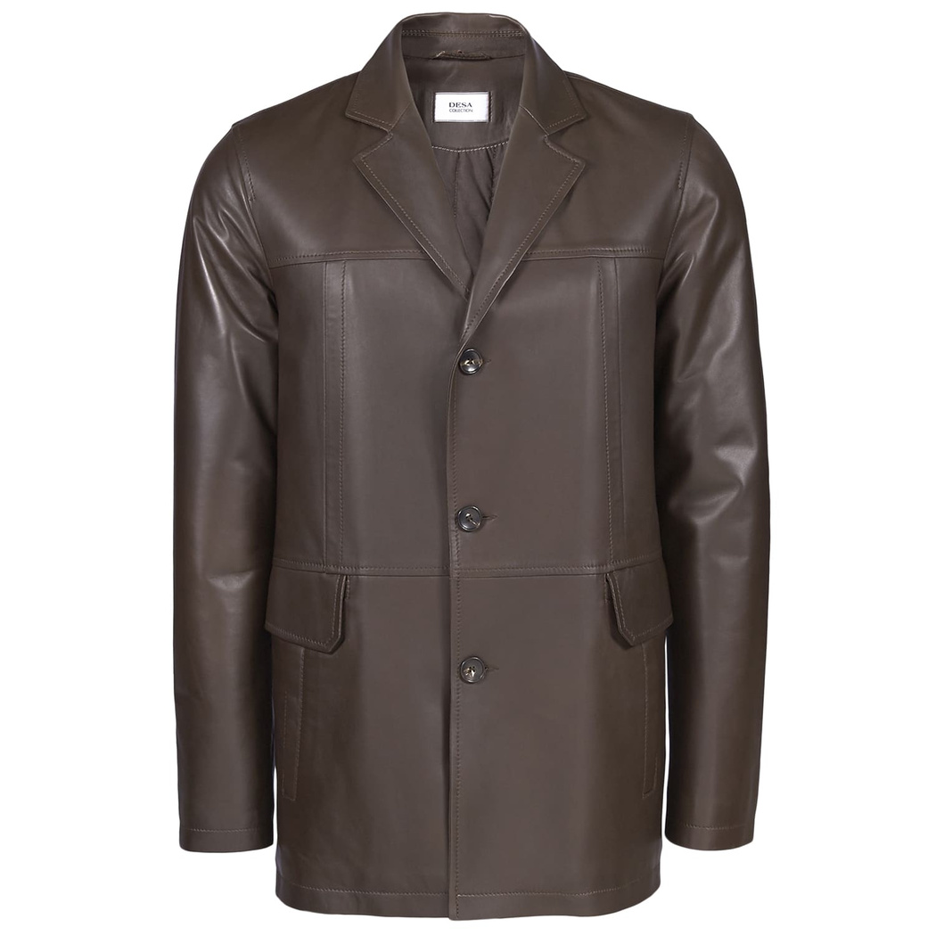 Kahve Generobs Erkek Deri Kaban