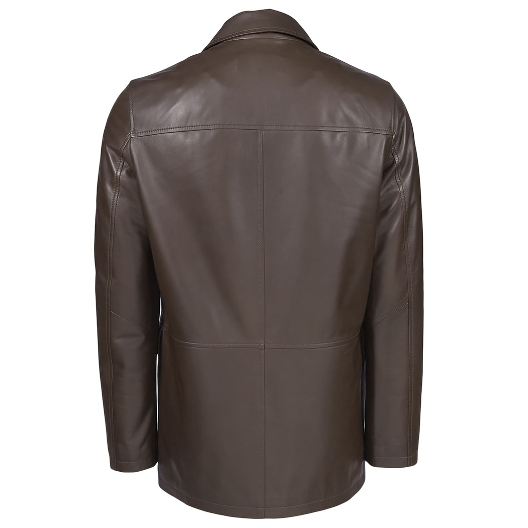 Kahve Generobs Erkek Deri Kaban