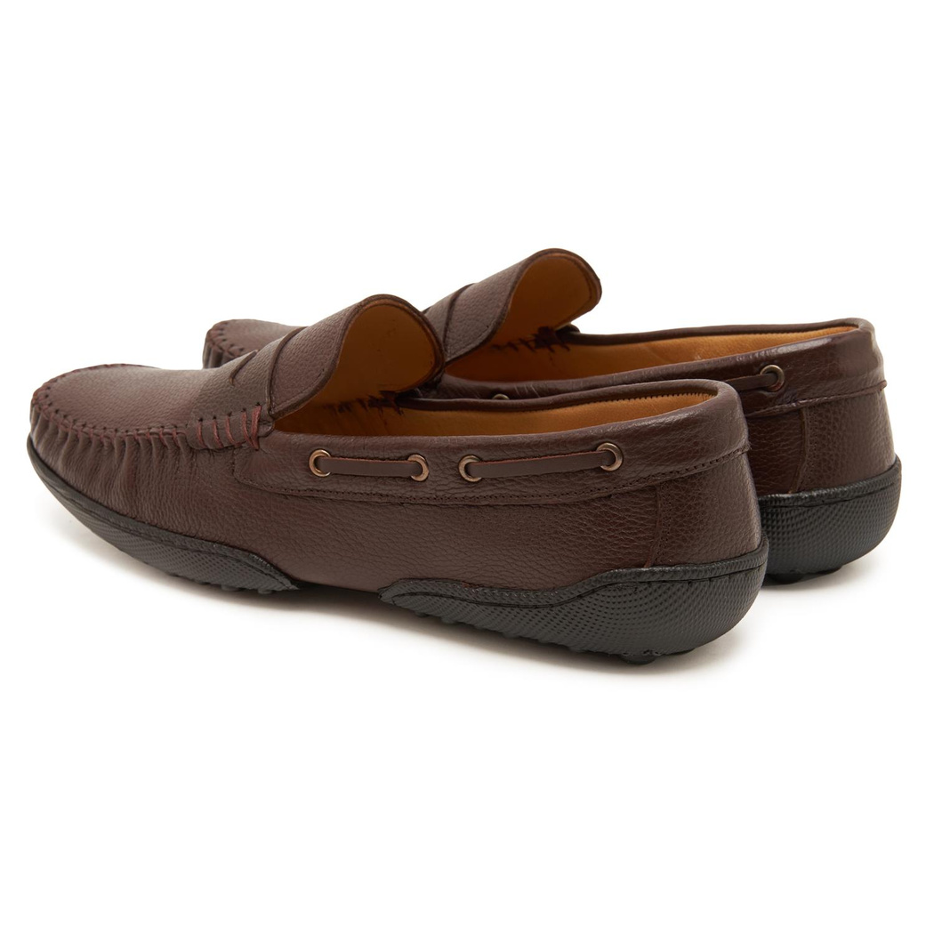 Kahve Jason Erkek Deri Loafer