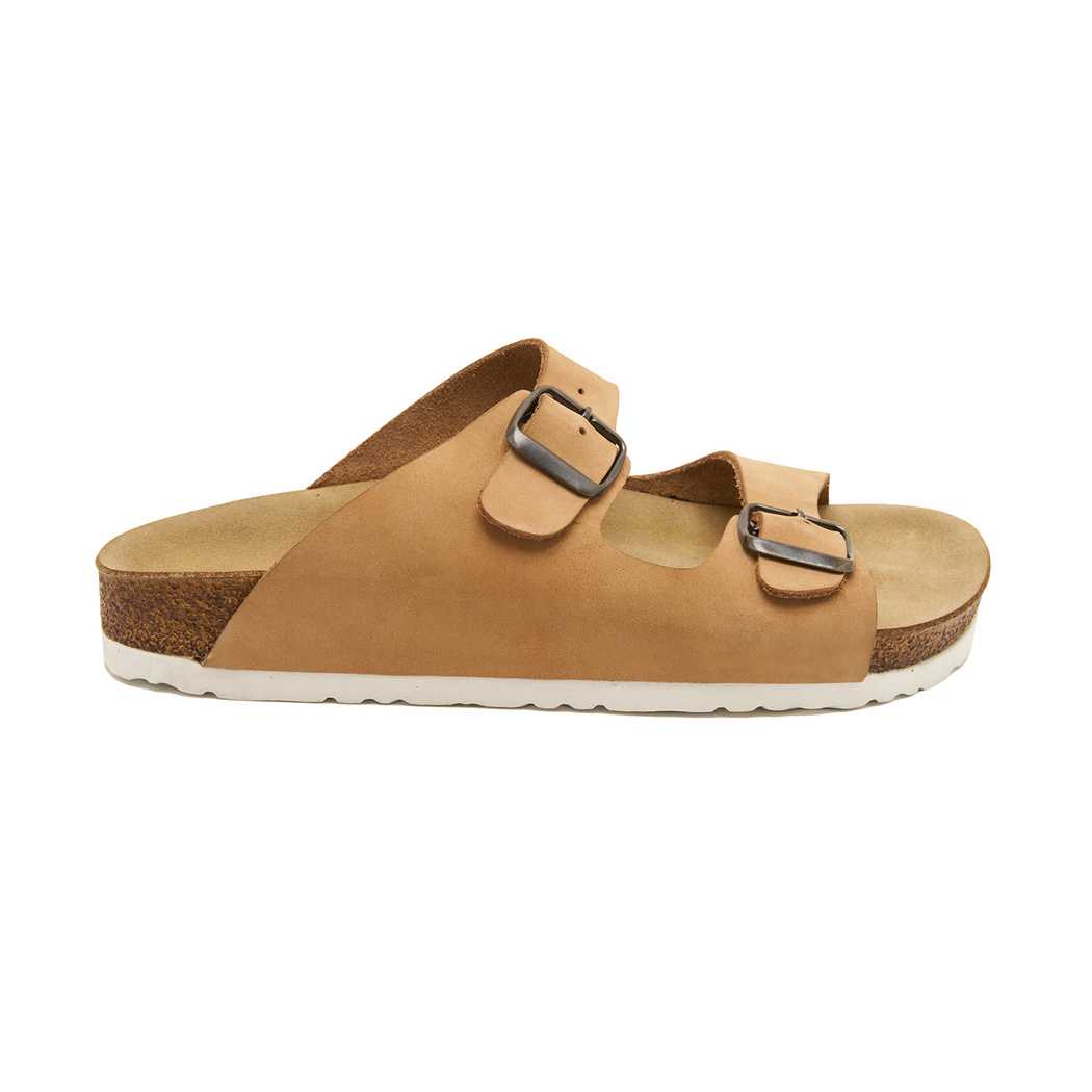 Kahve Majori Kadın Deri Terlik