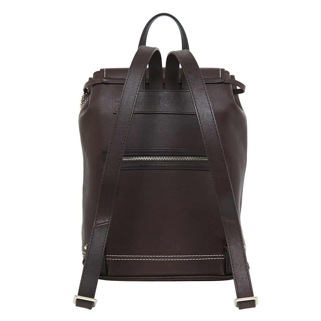 Kahve Marge Kadın Deri Sırt Çantası