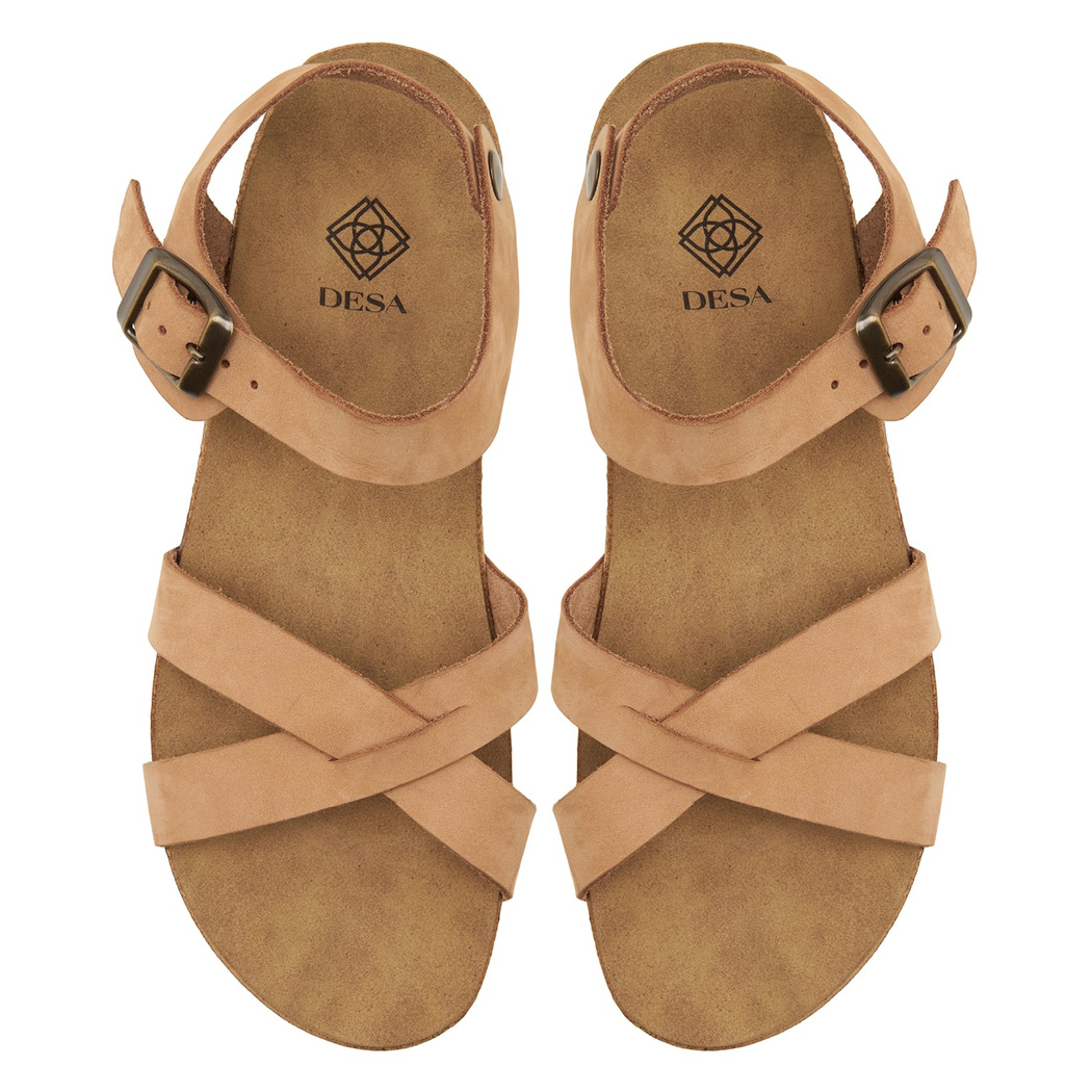 Kahve Pansy Kadın Sandalet