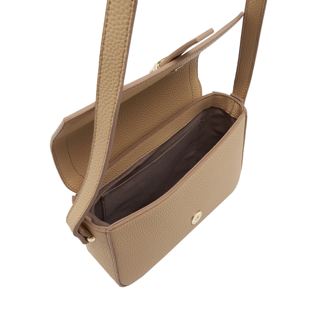 Kahve Plante Kadın Postacı Çanta