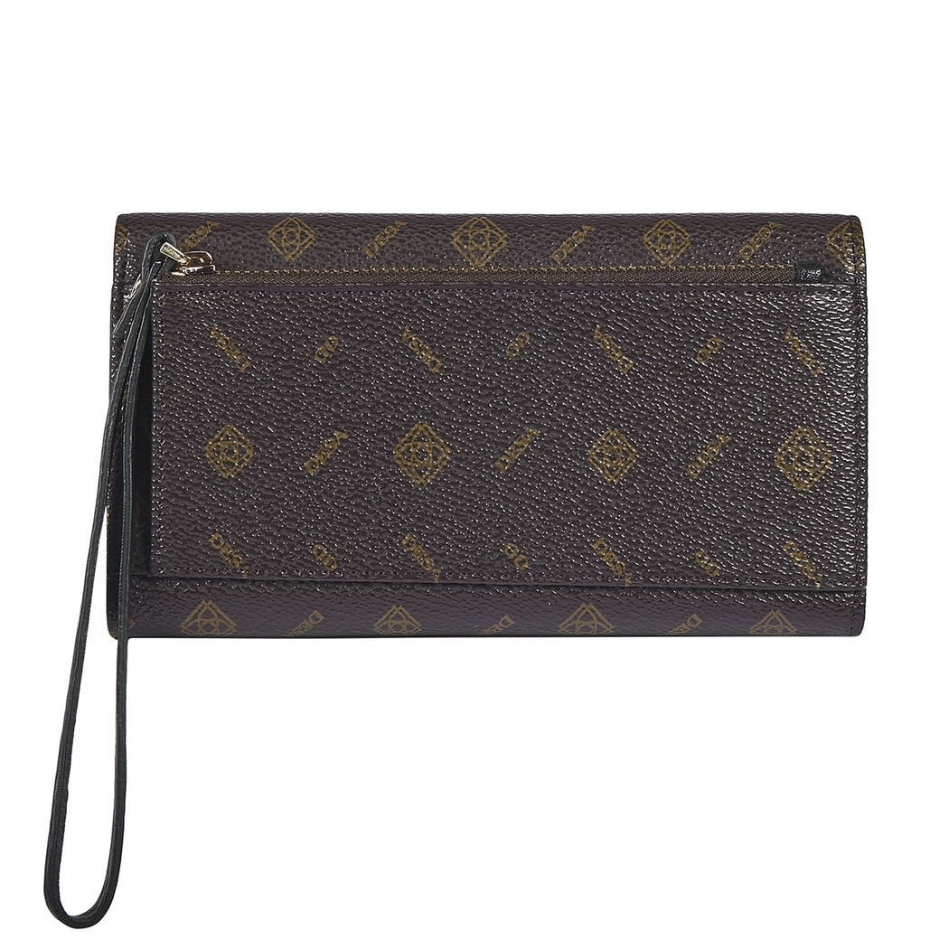 Kahve Sein Monogram Kadın Cüzdan