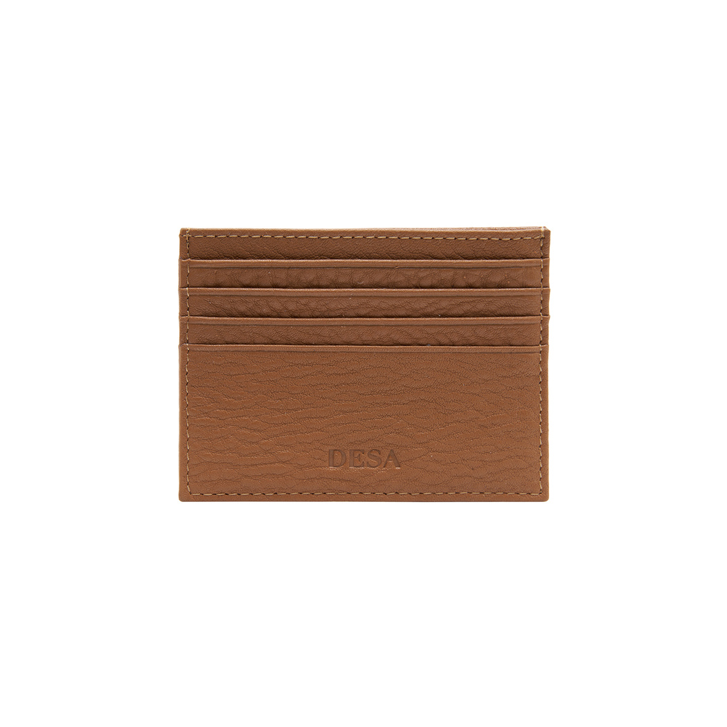 Kahve Vidal Floter Deri Kartlık