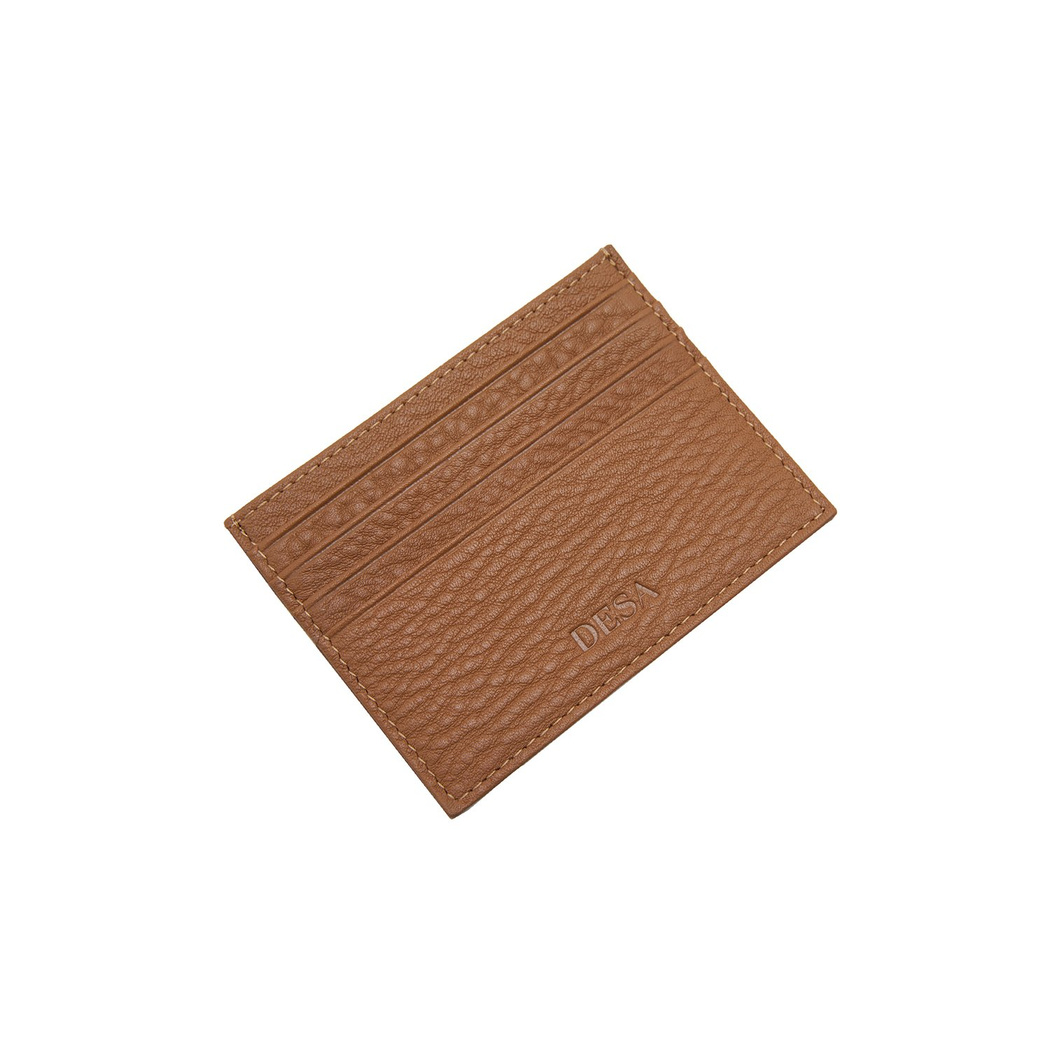 Kahve Vidal Floter Deri Kartlık