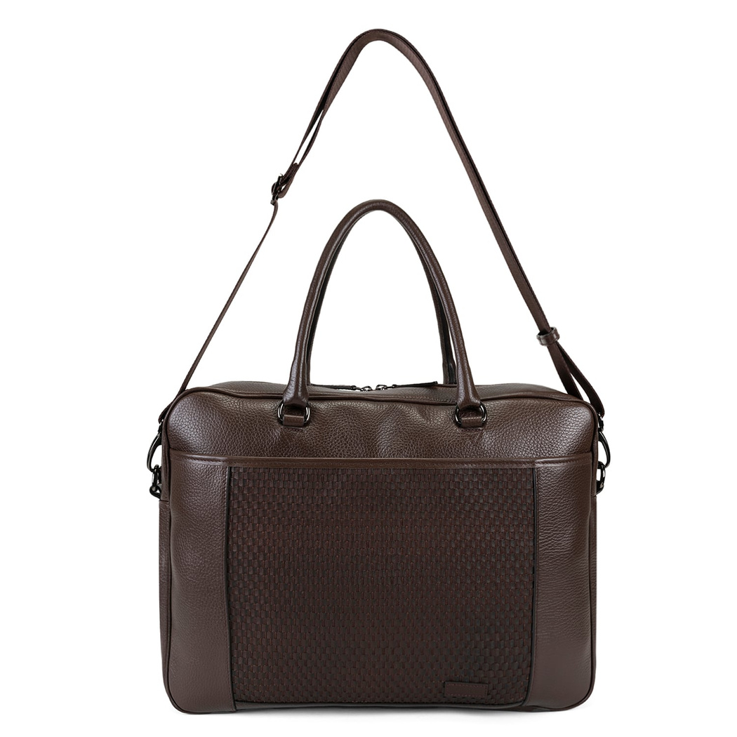 Kaiden Kahve Erkek Deri Evrak Çantası