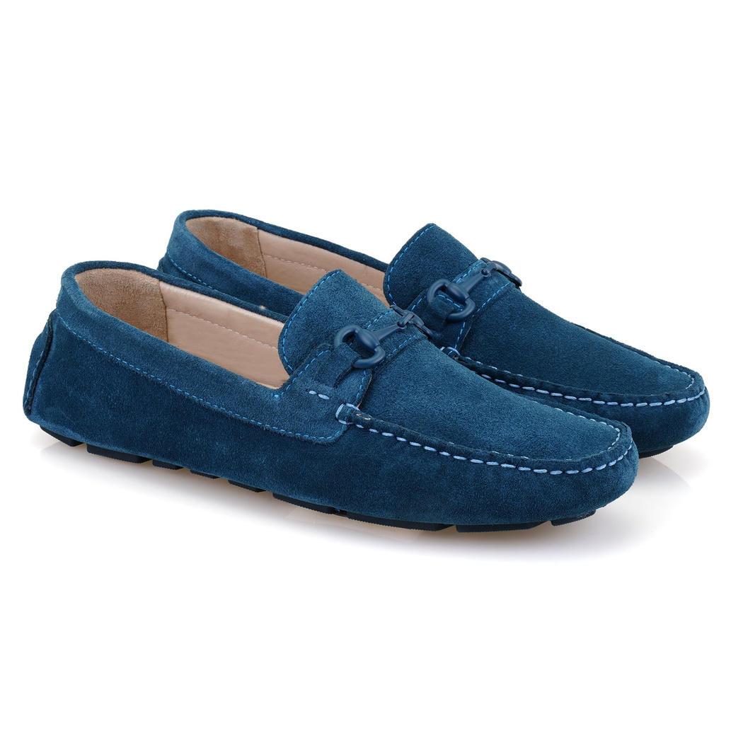 Kaiya Lacivert Erkek Günlük Süet Deri Ayakkabı