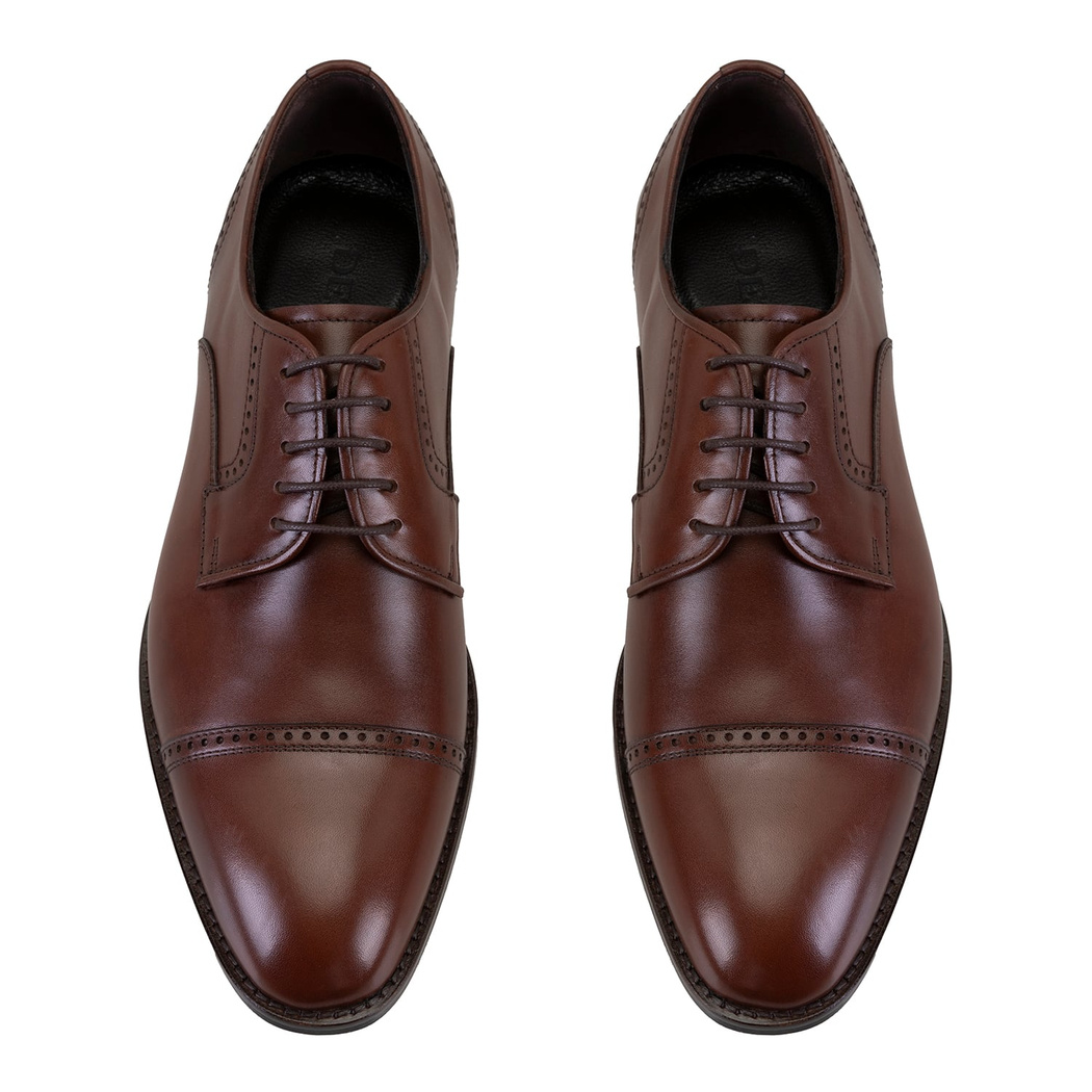 Kaleb Taba Erkek Deri Klasik Ayakkabı