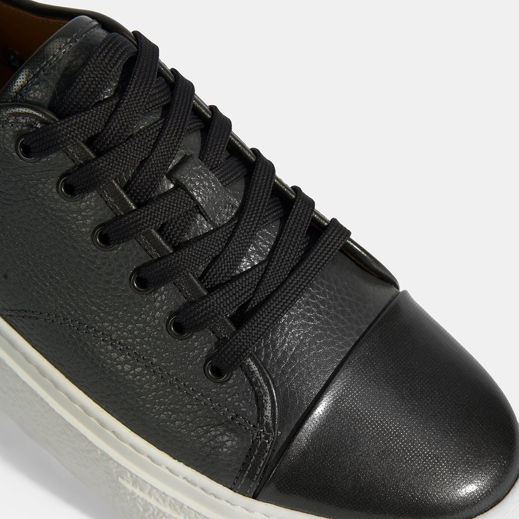 Kalinda Koyu Gri Erkek Deri Bağcıklı Günlük Ayakkabı