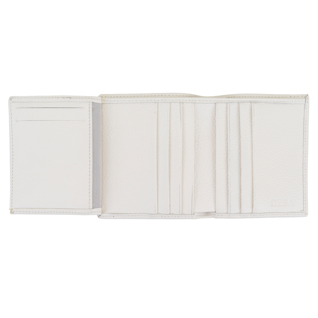 Kallie Beyaz Kadın Deri Cüzdan