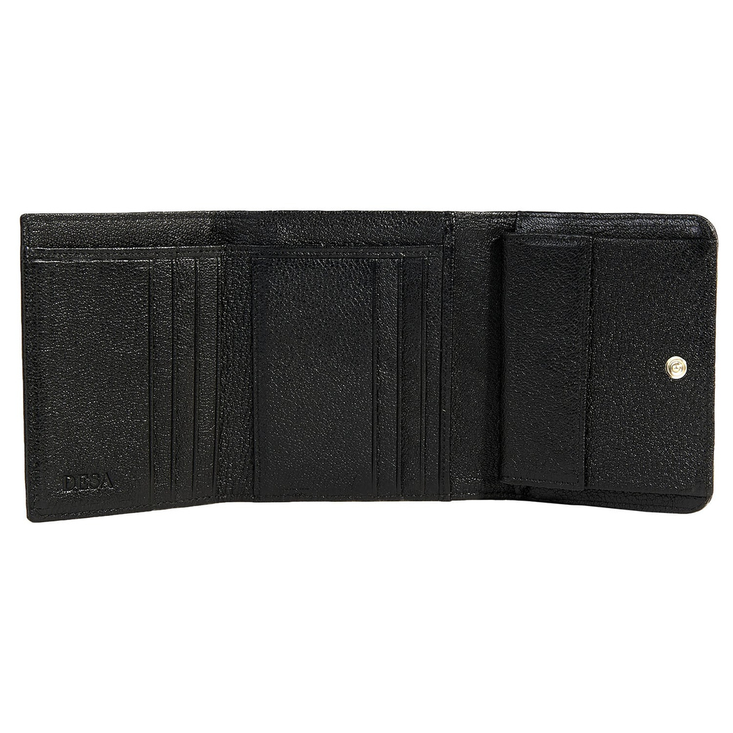 Kapaklı Mini Kadın Deri Cüzdan