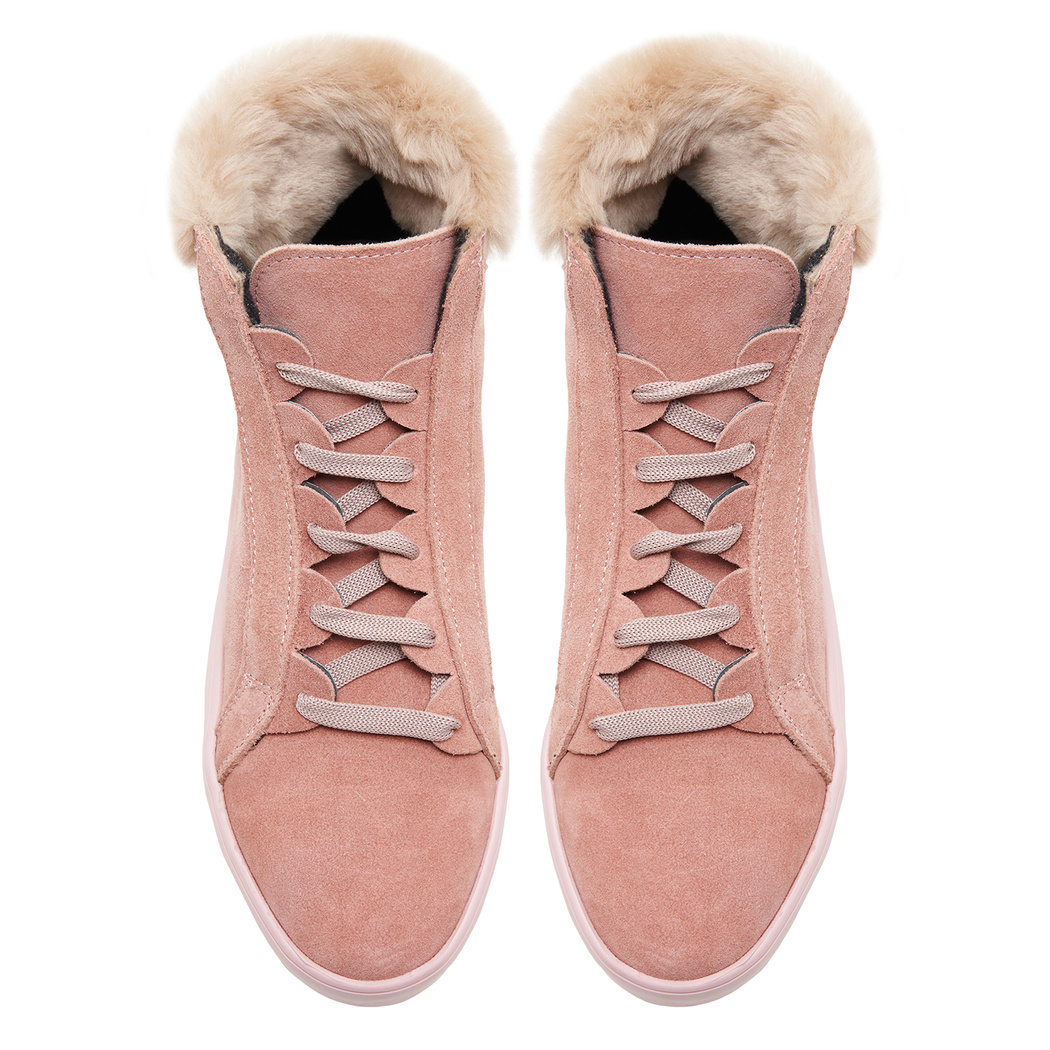 Karey Pudra Kadın Süet Bot