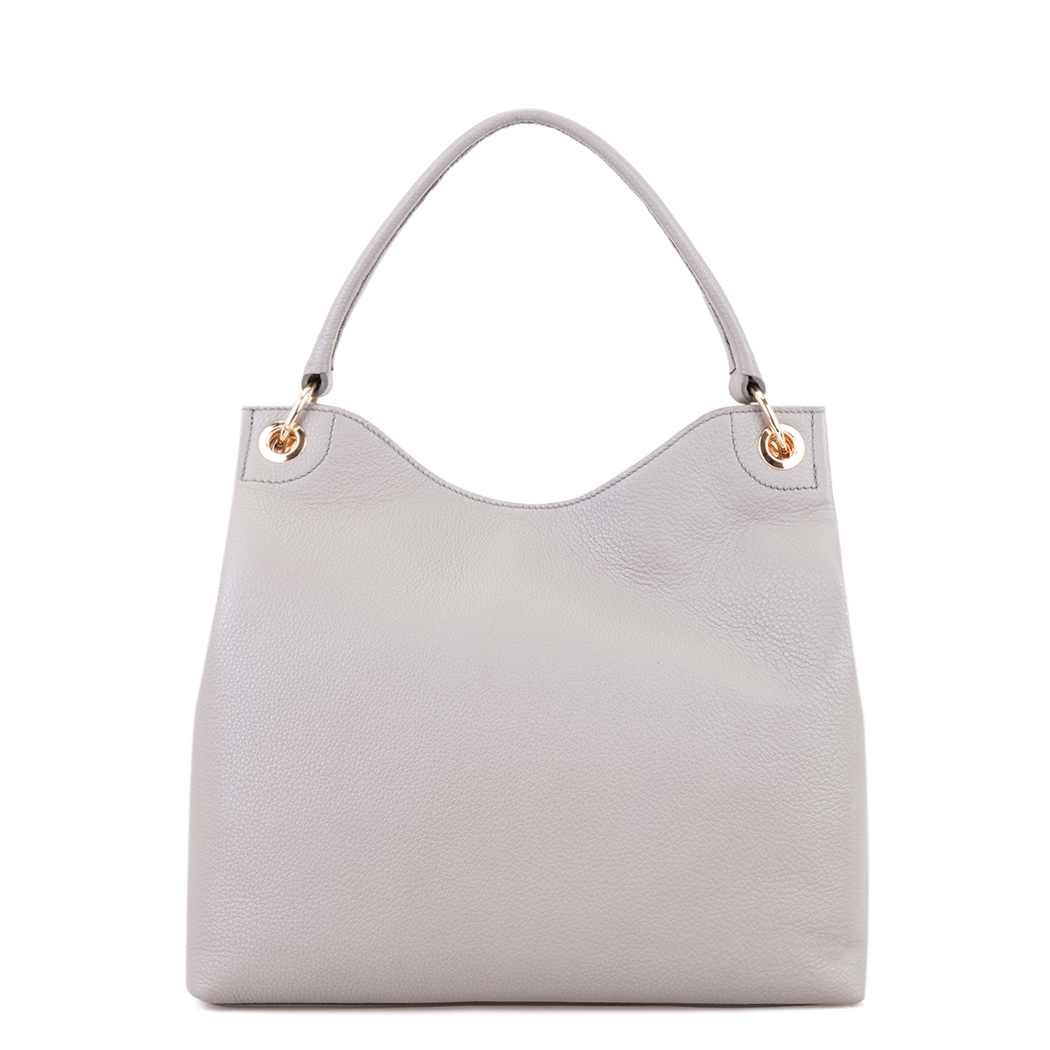 Keene Gri Kadın Deri Omuz Çantası