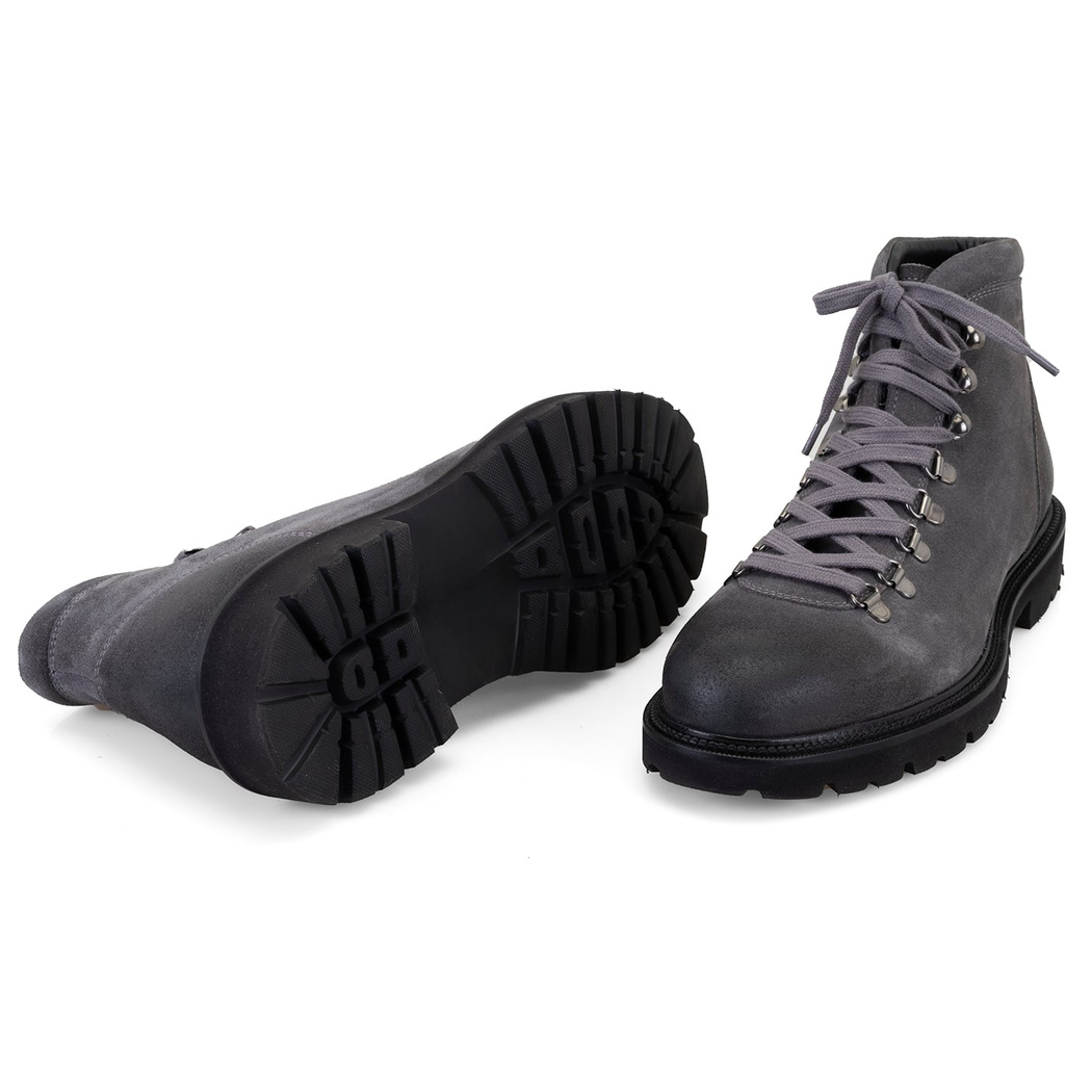 Keid Antrasit Erkek Süet Bağcıklı Bot